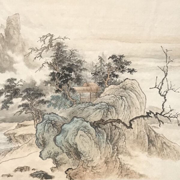 Echoes After the Rain: Waterfall Meditation in Chinese Ink" (Jia Chen Spring Collection)